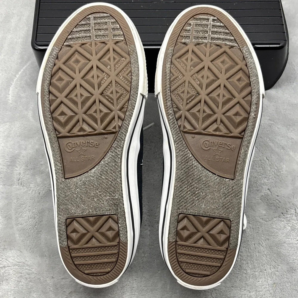 Converse Juniors CTAS Double Upper OX Black/Driftwood Sneakers-Sz 5667211F